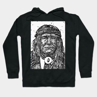 COCHISE ink portrait Hoodie